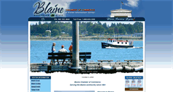 Desktop Screenshot of blainechamber.com
